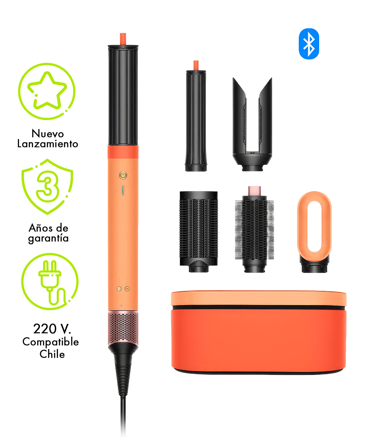 Dyson Airwrap™ Coanda 2x™ Ceramic Apricot / Topaz – ⭐️ Edición